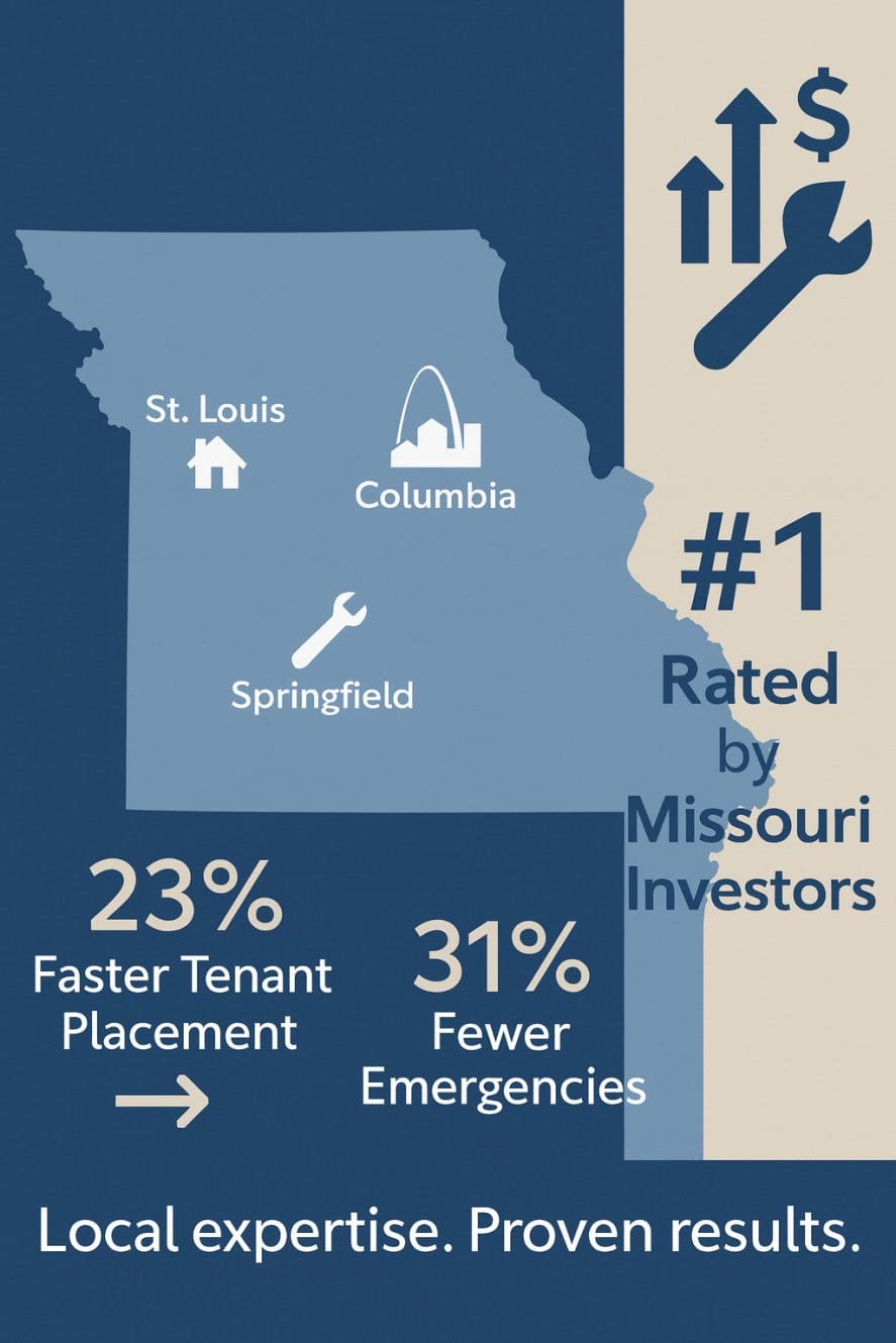 Missouri rental property markets infographic